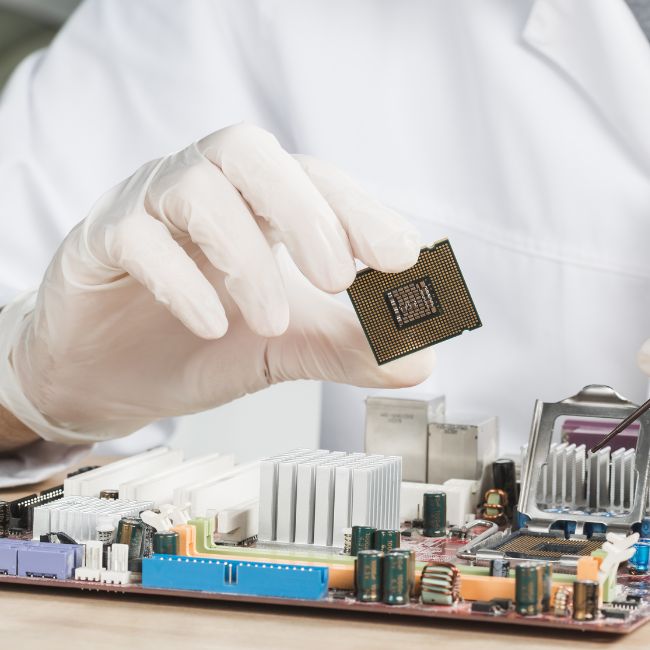 Microelectrónica – Avances técnicos en salas limpias