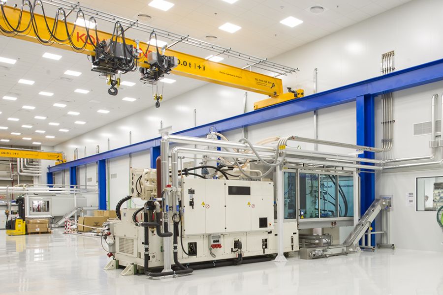 H&T Presspart Zona de inyección de plástico para dispositivos médicos